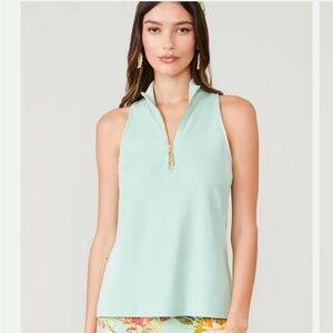 Spartina 449 Seafoam Green Racerback Tank